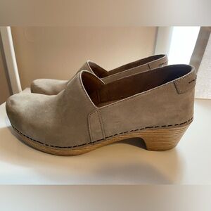 Dansko women’s suede clogs